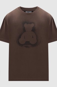 Коричневая футболка Spray Bear