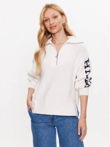 Tommy Hilfiger Светр WW0WW39013 Écru Relaxed Fit