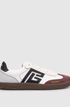 Комбинированные кроссовки Swan с логотипом