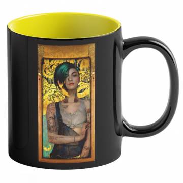 Термочутлива чашка GoodLoot Game Art Chronicles Cyberpunk 2077 Judy and Gustav Klimt (5908305247654) Термочутлива чашка GoodLoot Game Art Chronicles Cyberpunk 2077 Judy and Gustav Klimt (5908305247654)