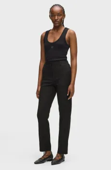 Женские черные брюки DAILY Черный 40 Karl Lagerfeld B1W10005