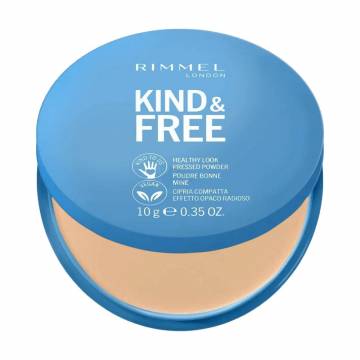 Компактная пудра для лица Rimmel Kind & Free Pressed Powder 10 Fair, 10 г Компактная пудра для лица Rimmel Kind & Free Pressed Powder 10 Fair, 10 г