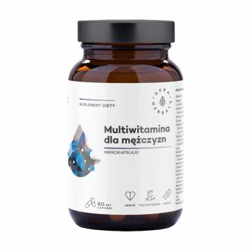 Мультивитамины для мужчин Aura Herbals Multivitamin for Men, 60 капсул Мультивитамины для мужчин Aura Herbals Multivitamin for Men, 60 капсул