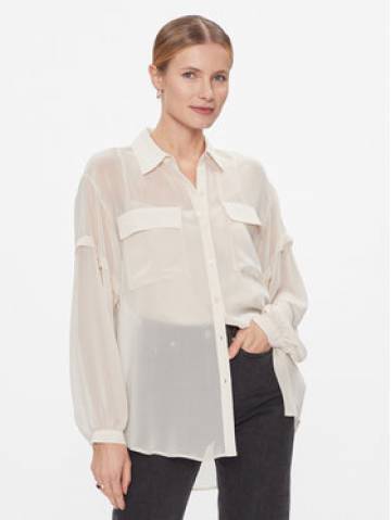 DKNY Сорочка P3KMGV44 Бежевий Relaxed Fit DKNY Сорочка P3KMGV44 Бежевий Relaxed Fit