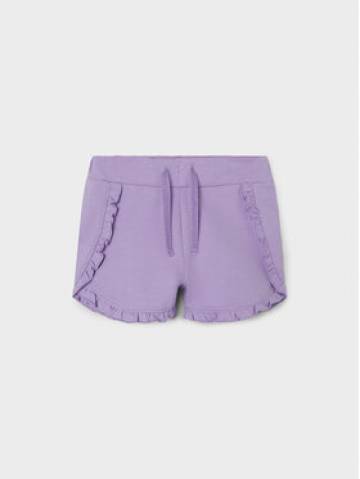 NAME IT Шорти з тканини 13215440 Фіолетовий Regular Fit NAME IT Шорти з тканини 13215440 Фіолетовий Regular Fit