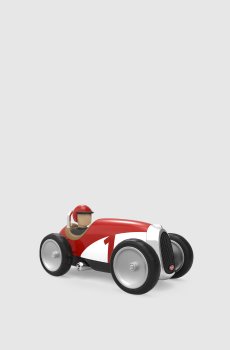 Сувенир красный винтажный гоночный автомобиль