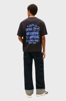 Мужская черная футболка 90S GRAFFITI Черный L Tommy Jeans DM0DM22334