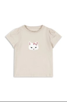 Детская хлопковая футболка Konges Sløjd FAMO PUFF TEE GOTS