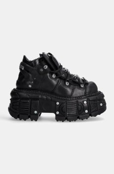 Кожаные кроссовки New Rock