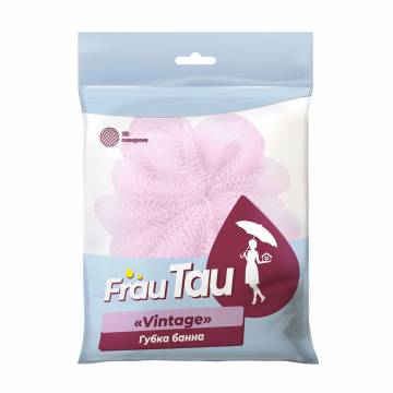 Губка банная Frau Tau Vintage, 1 шт