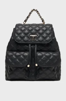 Женский черный рюкзак Черный ONESIZE Guess HWQG96.73330;BLA