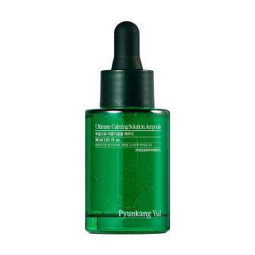 Успокаивающая сыворотка для лица Pyunkang Yul Ultimate Calming Solution Ampoule с центеллой, 30 мл Успокаивающая сыворотка для лица Pyunkang Yul Ultimate Calming Solution Ampoule с центеллой, 30 мл