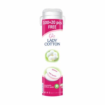 Ватные диски Lady Cotton, 100+20 шт Ватные диски Lady Cotton, 100+20 шт
