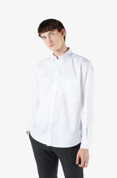 Мужская белая рубашка Белый 42 Lacoste CH9623800