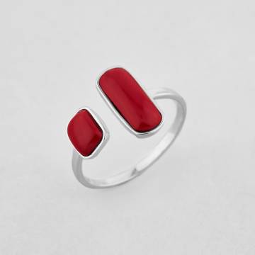 Серебряное кольцо Minimal 1885-17.5 Серебряное кольцо Minimal 1885-17.5