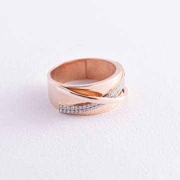 Золотое кольцо (фианиты) к05017 Золотое кольцо (фианиты) к05017