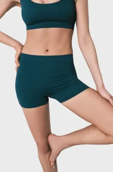 Женские зеленые трусики-шортики Зеленый L womensecret 4213760