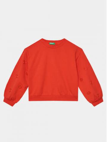 United Colors Of Benetton Світшот 3BC1C10ID Червоний Regular Fit United Colors Of Benetton Світшот 3BC1C10ID Червоний Regular Fit
