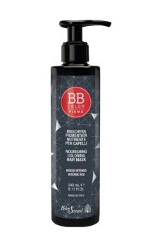 Питательная маска для волос Helen Seward BB Color Pigma Nourishing Coloring Hair Mask для придания блеска, Intense Red, 240 мл
