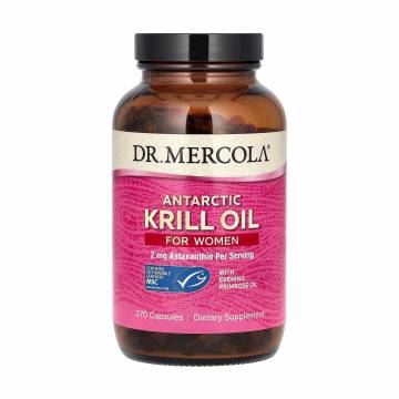 Масло арктического криля для женщин Dr. Mercola Antartic Krill Oil, 270 капсул Масло арктического криля для женщин Dr. Mercola Antartic Krill Oil, 270 капсул