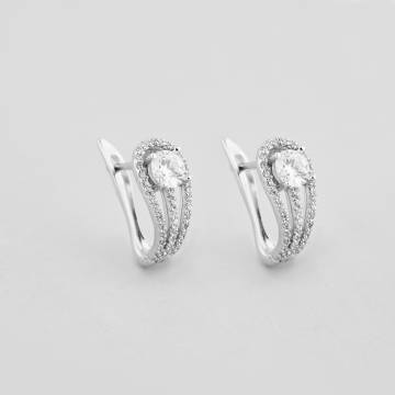 Серебряные серьги Minimal 21015р Серебряные серьги Minimal 21015р