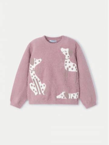 Mayoral Светр 4356 Рожевий Regular Fit Mayoral Светр 4356 Рожевий Regular Fit