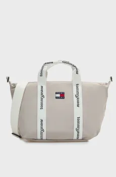 Женская светло-серая сумка ESS DAILY Серый ONESIZE Tommy Jeans AW0AW18460