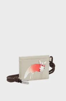 Женский бежевый кожаный кардхолдер Бежевый ONESIZE Bimba Y Lola 252BB1601.11001