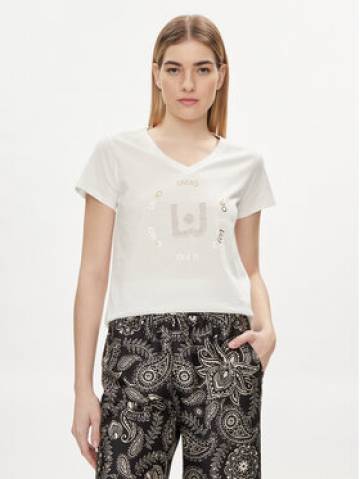 Liu Jo Футболка TA4137 J6040 Білий Regular Fit Liu Jo Футболка TA4137 J6040 Білий Regular Fit