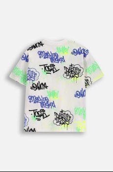 Детская хлопковая футболка Coccodrillo