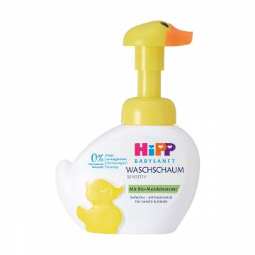 Детская пенка для умывания HIPP Babysanft, 250 мл Детская пенка для умывания HIPP Babysanft, 250 мл