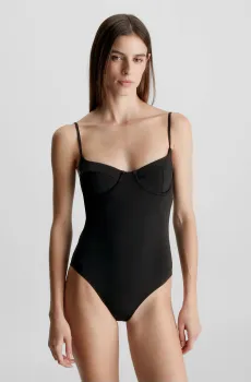 Женский черный купальник Черный XS Calvin Klein KW0KW02386