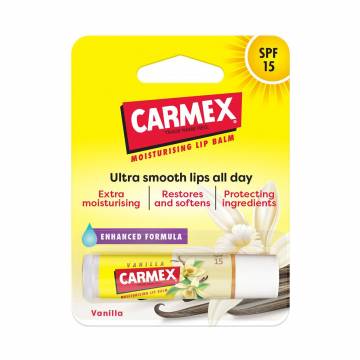 Бальзам-стик для губ Carmex Lip Balm SPF 15 Ваниль, 4.25 г Бальзам-стик для губ Carmex Lip Balm SPF 15 Ваниль, 4.25 г