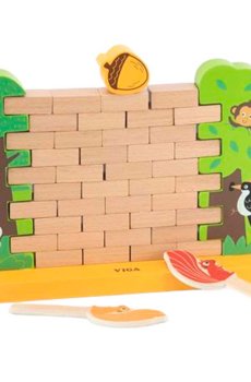 Настільна гра Viga Toys Стіна з цеглинок (44566)