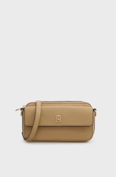 Женская бежевая сумка ICON CAMERA Бежевый ONESIZE Tommy Hilfiger AW0AW18721