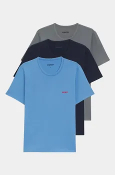 Мужская цветная футболка Разноцветный S HUGO 10066