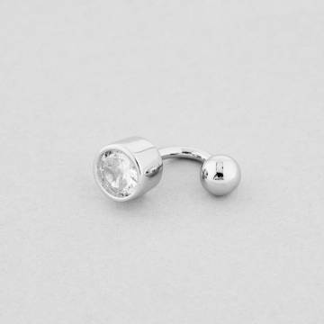 Серебряные серьги Minimal 570011б Серебряные серьги Minimal 570011б