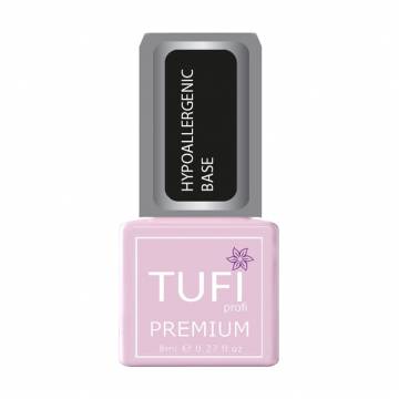 База для гель-лака Tufi profi Premium Hypoallergenic Base без запаха, 8 мл База для гель-лака Tufi profi Premium Hypoallergenic Base без запаха, 8 мл