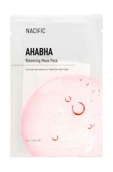 Тканевая маска для лица Nacific AHABHA Balancing Mask Pack, 30 г