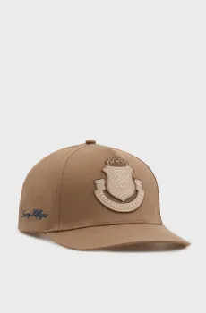 Мужская коричневая кепка PREP GRAPHIC 5 PANEL Коричневый ONESIZE Tommy Hilfiger AM0AM14104