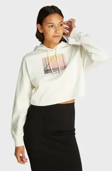 Женское белое худи PHOTO GRAPHIC Белый XS Calvin Klein Jeans J20J224168