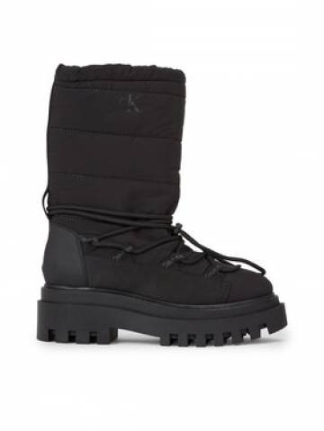 Calvin Klein Jeans Снігоходи Flatform Snow Boot Nylon Wn YW0YW01146 Чорний Calvin Klein Jeans Снігоходи Flatform Snow Boot Nylon Wn YW0YW01146 Чорний