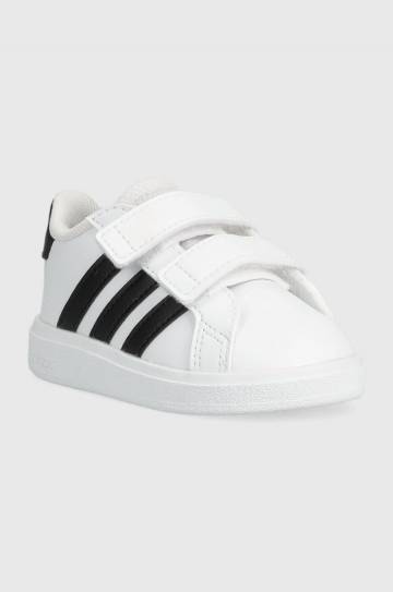Детские кроссовки adidas GRAND COURT цвет белый Детские кроссовки adidas GRAND COURT цвет белый
