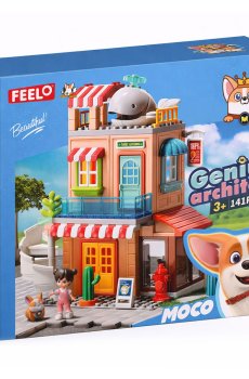 Детский конструктор FEELO TOYS Дом с историей, 141 деталь, от 3 лет (1810)