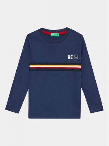 United Colors Of Benetton Блузка 3VR5G10AT Cиній Regular Fit United Colors Of Benetton Блузка 3VR5G10AT Cиній Regular Fit