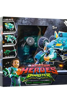 Динозавр-трансформер Dinoster Мега Дино-Гардиан Стего, от 5 лет, 19*13*11 см (EU580807)