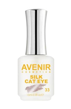 Гель-лак для ногтей Avenir Cosmetics Silk Cat Eye 33, 15 мл