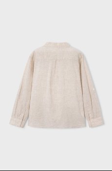 Детская рубашка с добавлением льна Mayoral