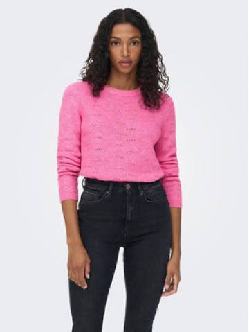 ONLY Светр 15234745 Рожевий Regular Fit ONLY Светр 15234745 Рожевий Regular Fit