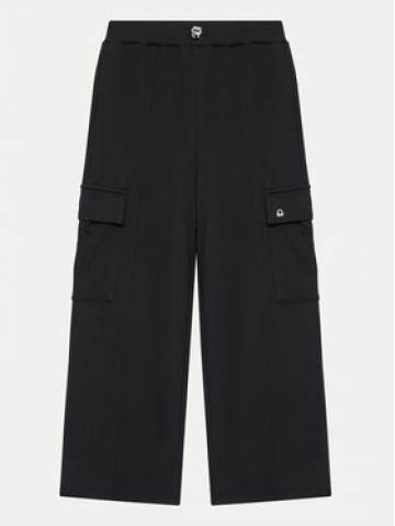 United Colors Of Benetton Спортивні штани 33NVCF05D Чорний Wide Leg United Colors Of Benetton Спортивні штани 33NVCF05D Чорний Wide Leg